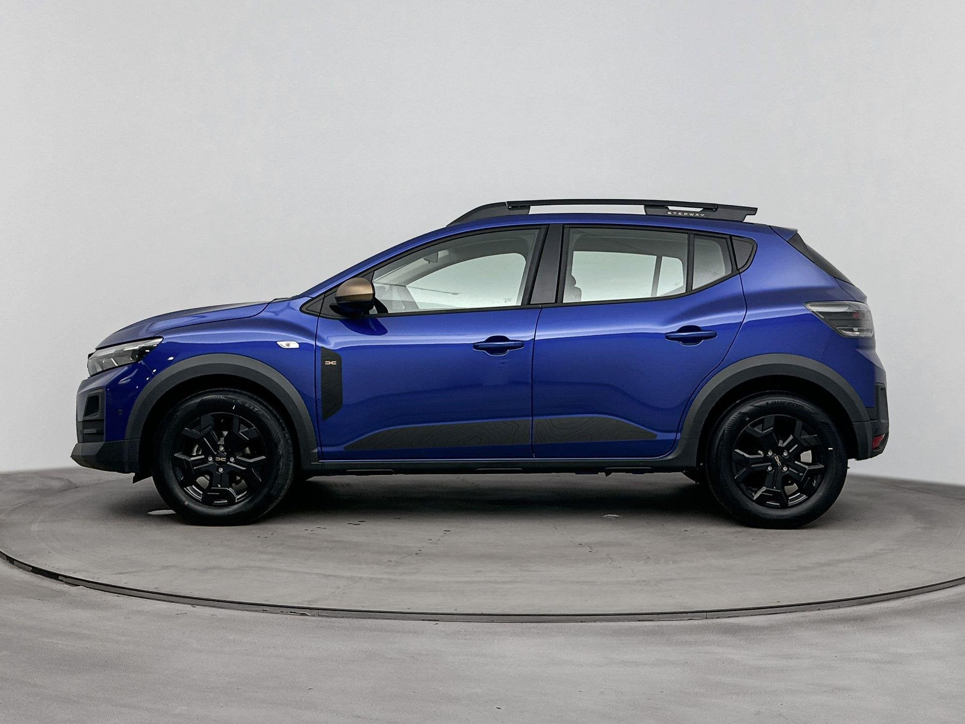 Dacia Sandero Stepway 1.0 TCe Limited Edition 110PK | Naviga, Stof, Euro 6, Blauw, 1070 kg