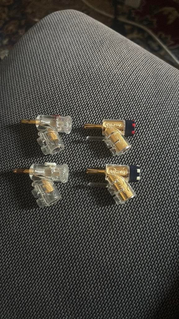 WBT banaanpluggen, Ophalen of Verzenden, Zo goed als nieuw