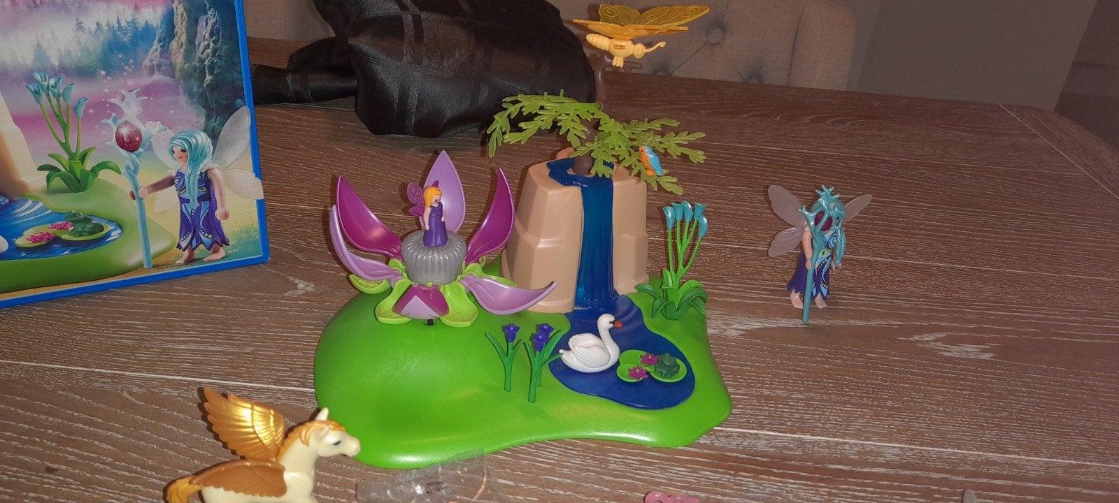 Te koop zgan Playmobil Fairies ELVEN waterlelie compleet, Complete set, Fantasy, Overige typen, Ophalen of Verzenden