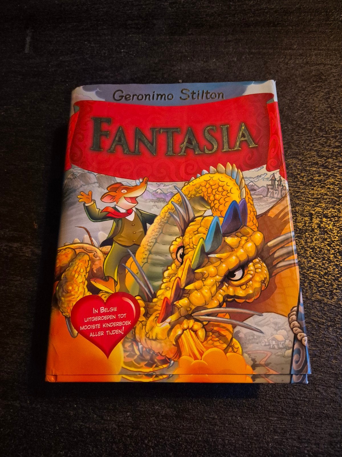 Geronimo Stilton - Fantasia (Hardcover), Ophalen of Verzenden, Gelezen