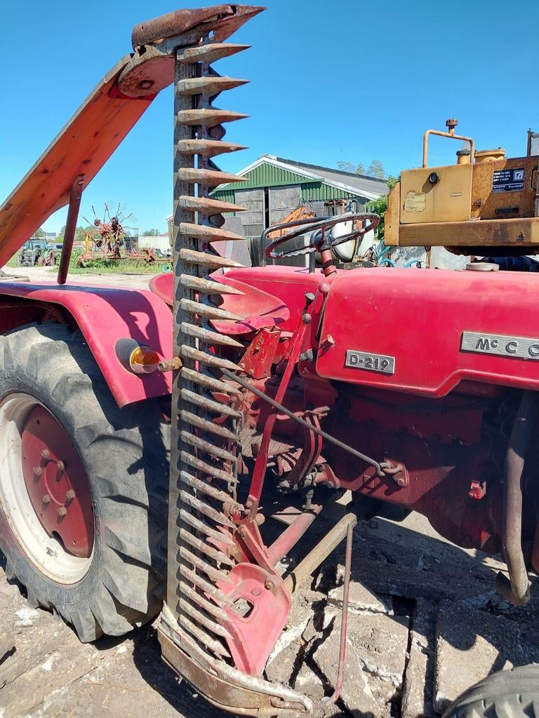 Tekoop cormick 219 met maaibalk  geen hef, Zakelijke goederen, Ophalen of Verzenden, Tot 80 Pk, McCormick, Tot 2500