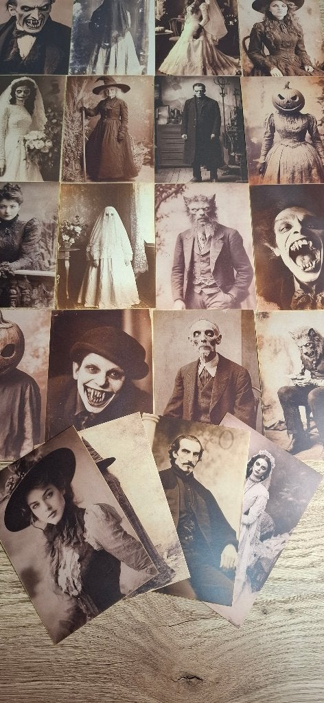 ansichtkaartenset: Original monsters, Ophalen of Verzenden, 1980 tot heden, Ongelopen, Overige thema's