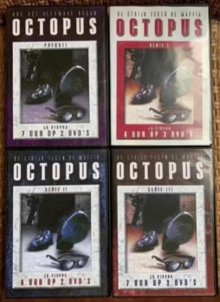 2-3-DVD Octopus; Prequel en Serie I, II, III; strijd maffia, Vanaf 12 jaar, Ophalen of Verzenden, Zo goed als nieuw, Detective en Krimi
