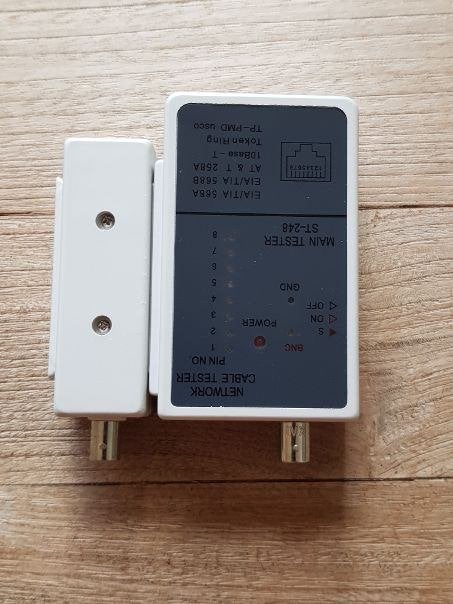 Kabeltester, Ophalen, Gebruikt