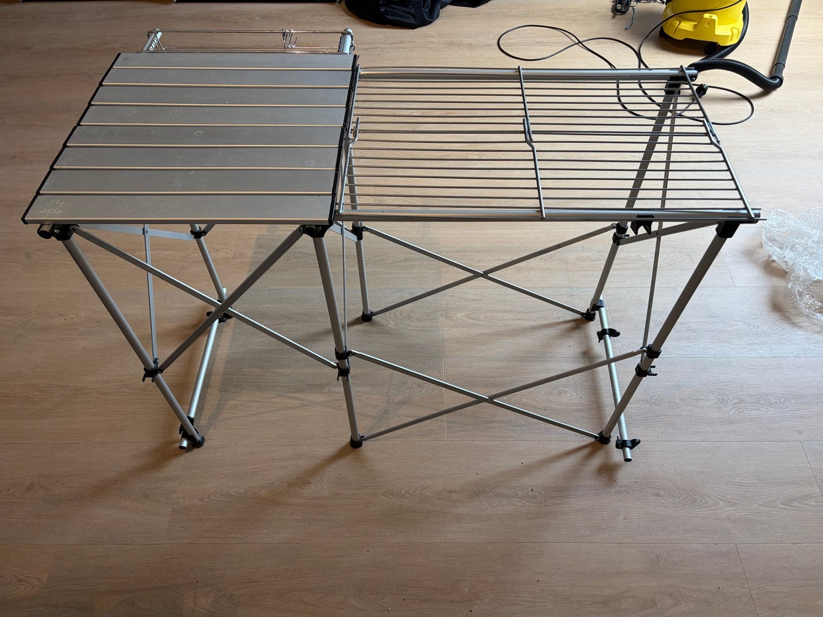 Inklapbaar Camping Keukentje - Handig & Compact, Ophalen, Campingtafel