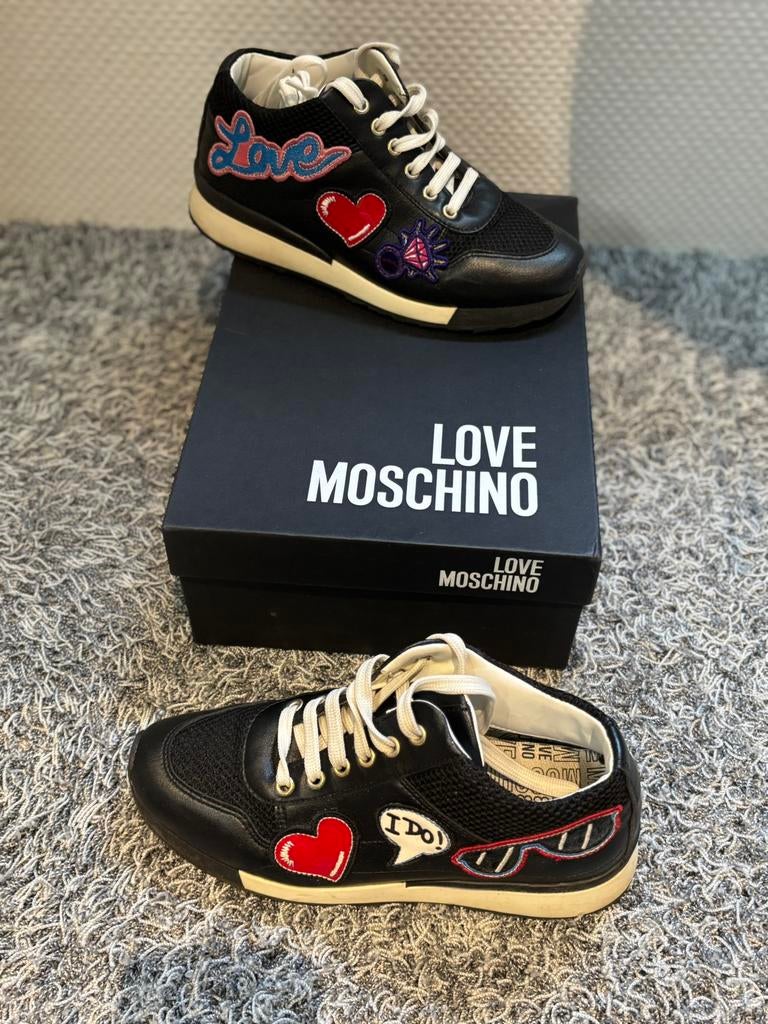 Love Moschino gympen maat 38, Kleding | Dames, ., Zwart, Ophalen of Verzenden, .