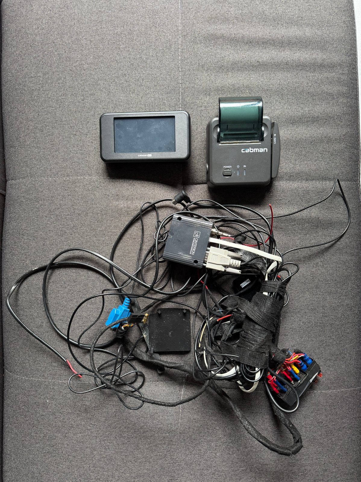 Cabman BCT G3 compleet met taximeter, printer en kabelboom, Auto diversen, Ophalen