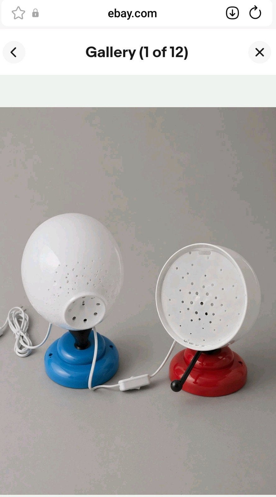 2 zeldzame vintage lampen van Ikea (SMYG) nieuw!, Huis en Inrichting, Kunststof, Verstelbaar, Vintage, Nieuw