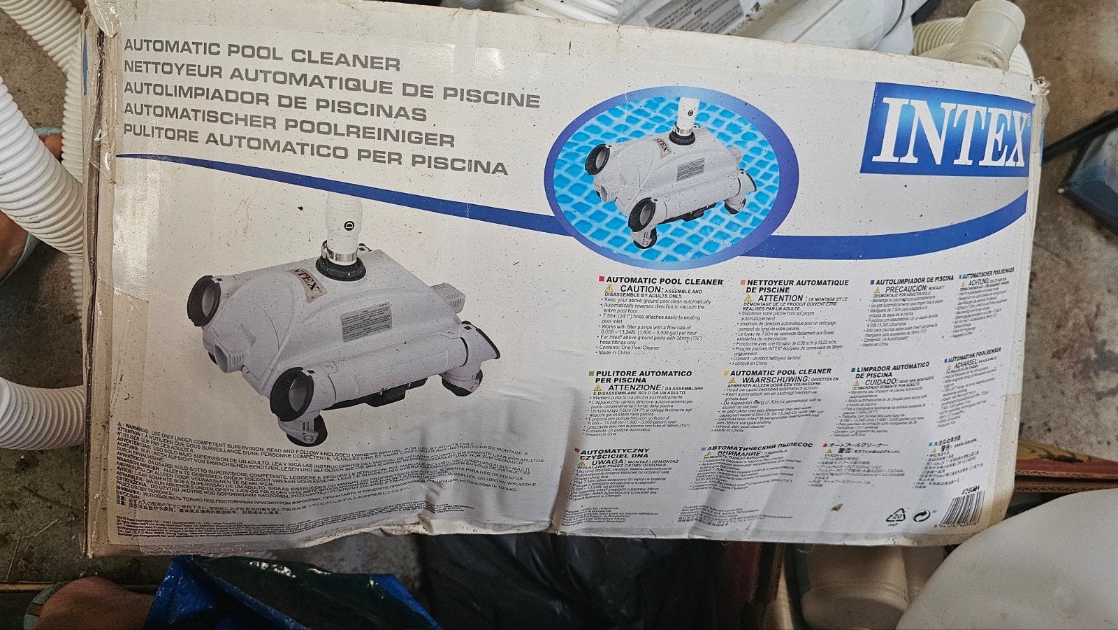 Intex Automatische Zwembadstofzuiger - Pool Cleaner, Ophalen of Verzenden, Gebruikt, Overige typen