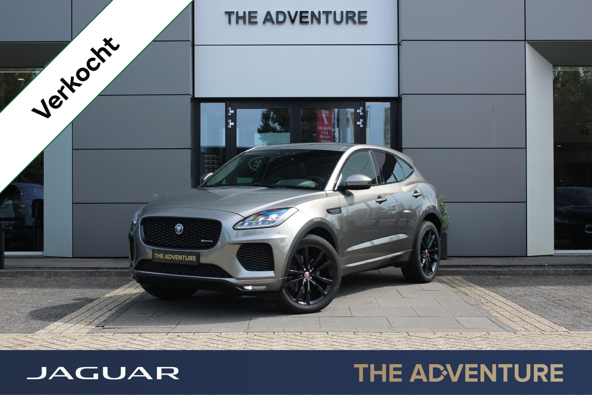 Jaguar E-PACE 2.0 P200 AWD | Pano | Stoel+stuur verwarming |, Auto's, 12 maanden, Euro 6, 4 cilinders, Leder