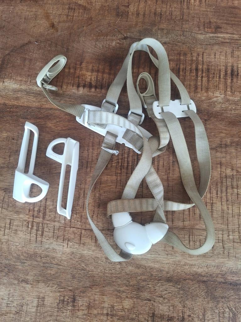 Tuigje of gordel voor de Stokke Tripp Trapp stoel, Ophalen of Verzenden, Gebruikt, Meegroeistoel, Gordel(s)