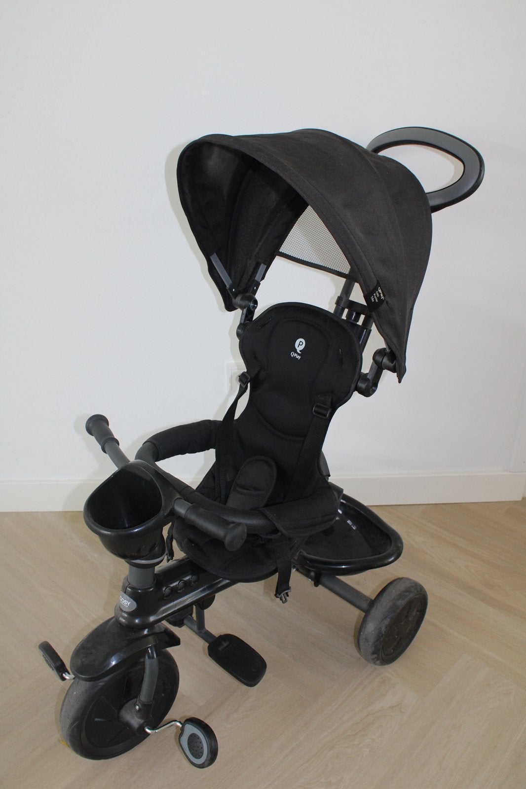 QPlay driewieler / duwfiets, Ophalen, Gebruikt, Minder dan 16 inch