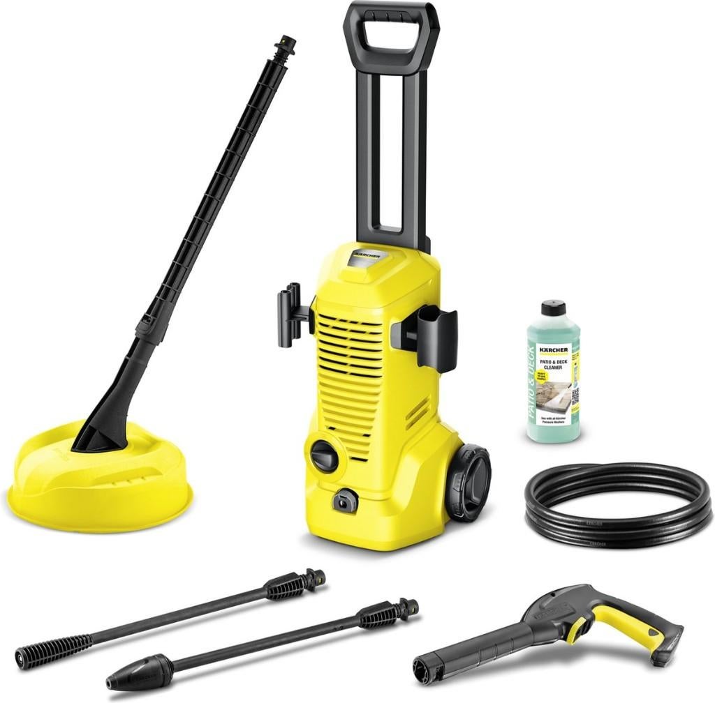 Kächer K4 hogedrukreiniger 130bar voor auto/terras/gevels, Snoeksloot Zoetermeer, Kärcher, Info@taltion.nl, Elektrisch