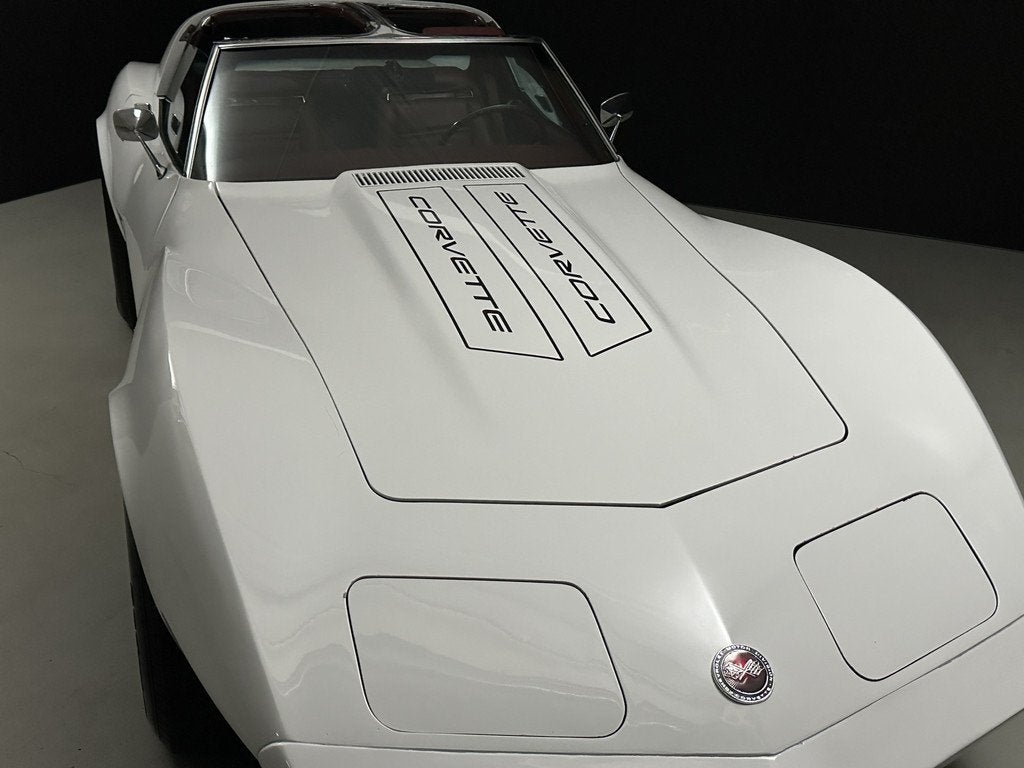 Chevrolet Corvette STINGRAY 5.7 V8 350 Ci 4 Speed Handgescha, Auto's, Chevrolet, Wit, Leder, Bedrijf