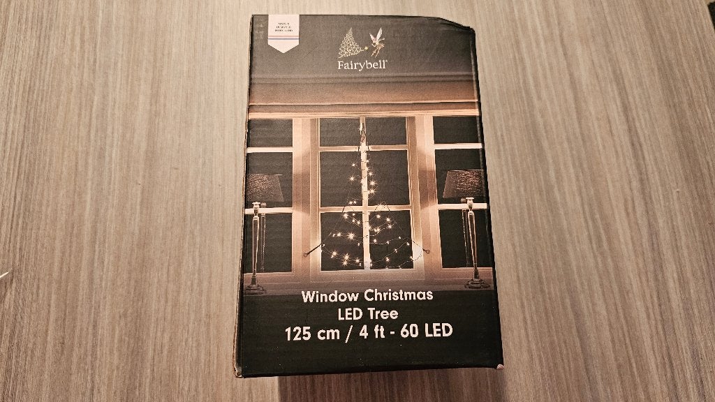 Fairybell Window Tree! 60 LED. 125 CM! NIEUW!, Ophalen of Verzenden, Nieuw