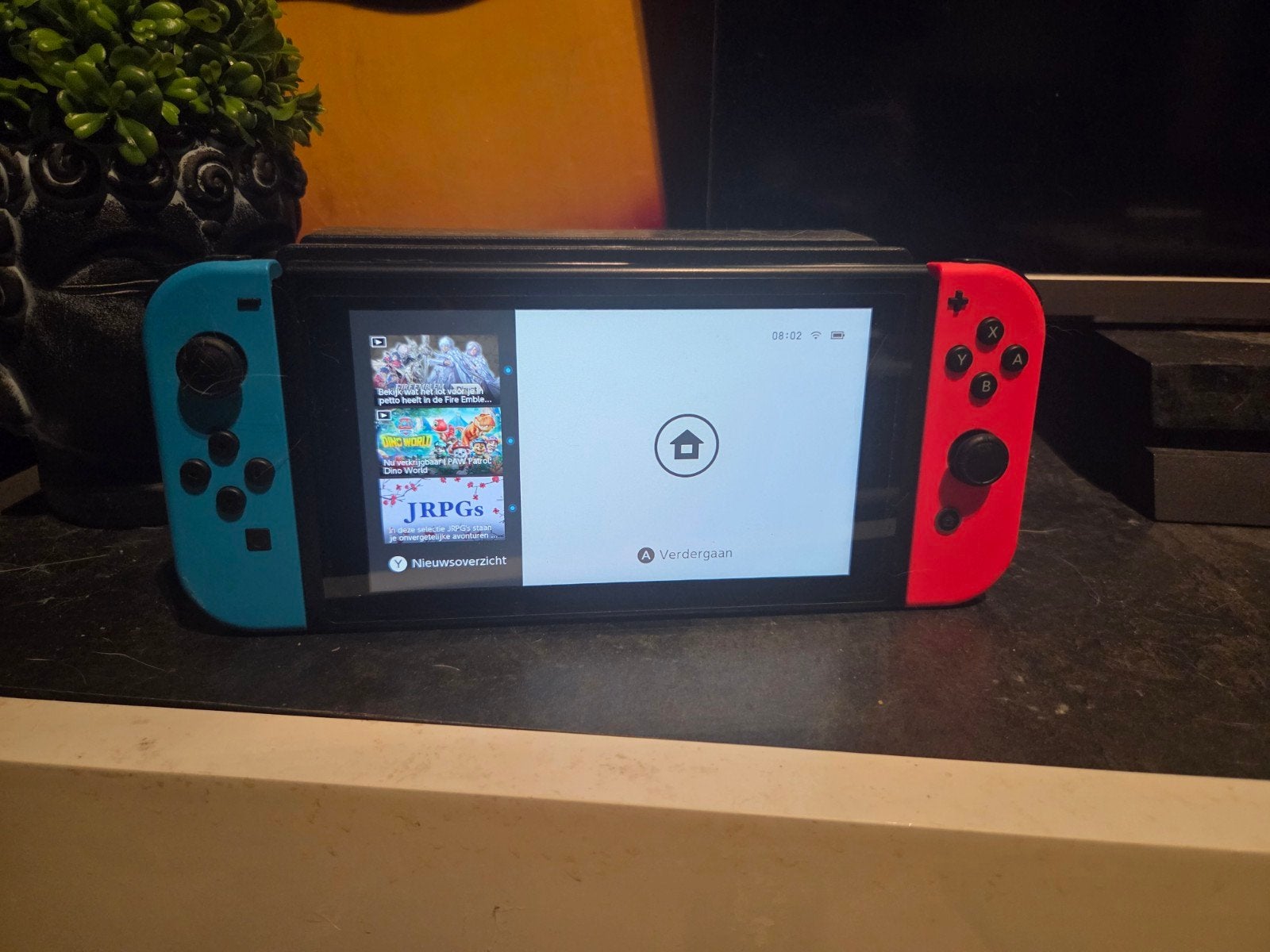 Nintendo Switch Original V1 met Joy-Cons, Ophalen, Zo goed als nieuw, Met 2 controllers, Switch Original