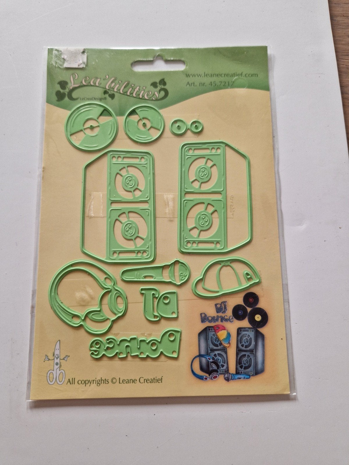 Leane Creatief Snijmallen DJ Bounce - Nieuw, Hobby en Vrije tijd, Ophalen of Verzenden, Nieuw