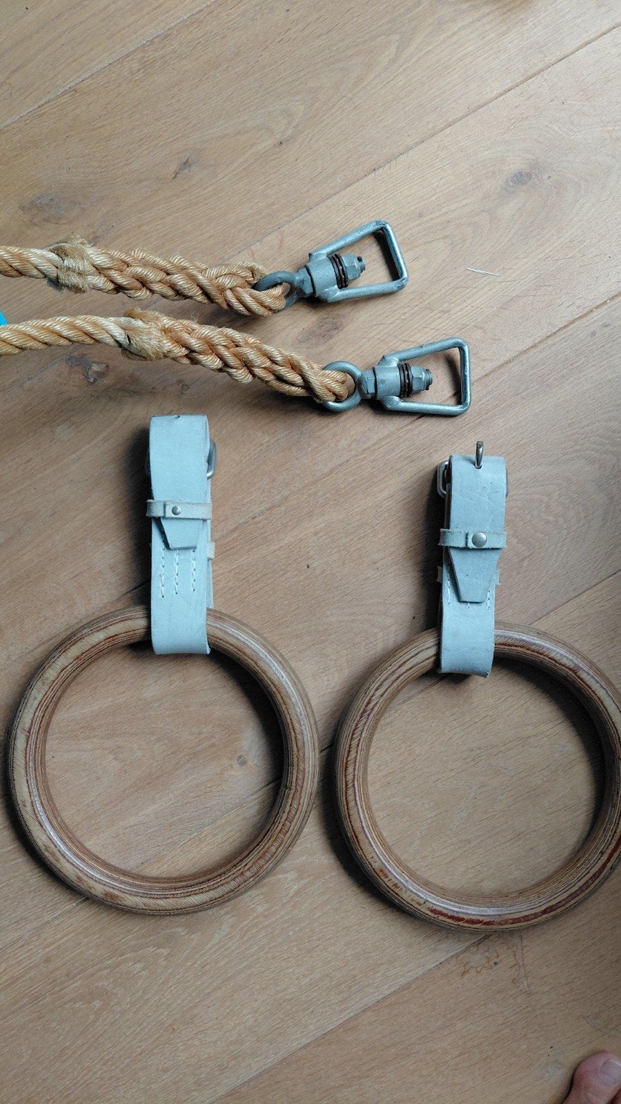turn ringen incl touw, Kindermaat 146 t/m 176, Ophalen, Gebruikt, Materiaal