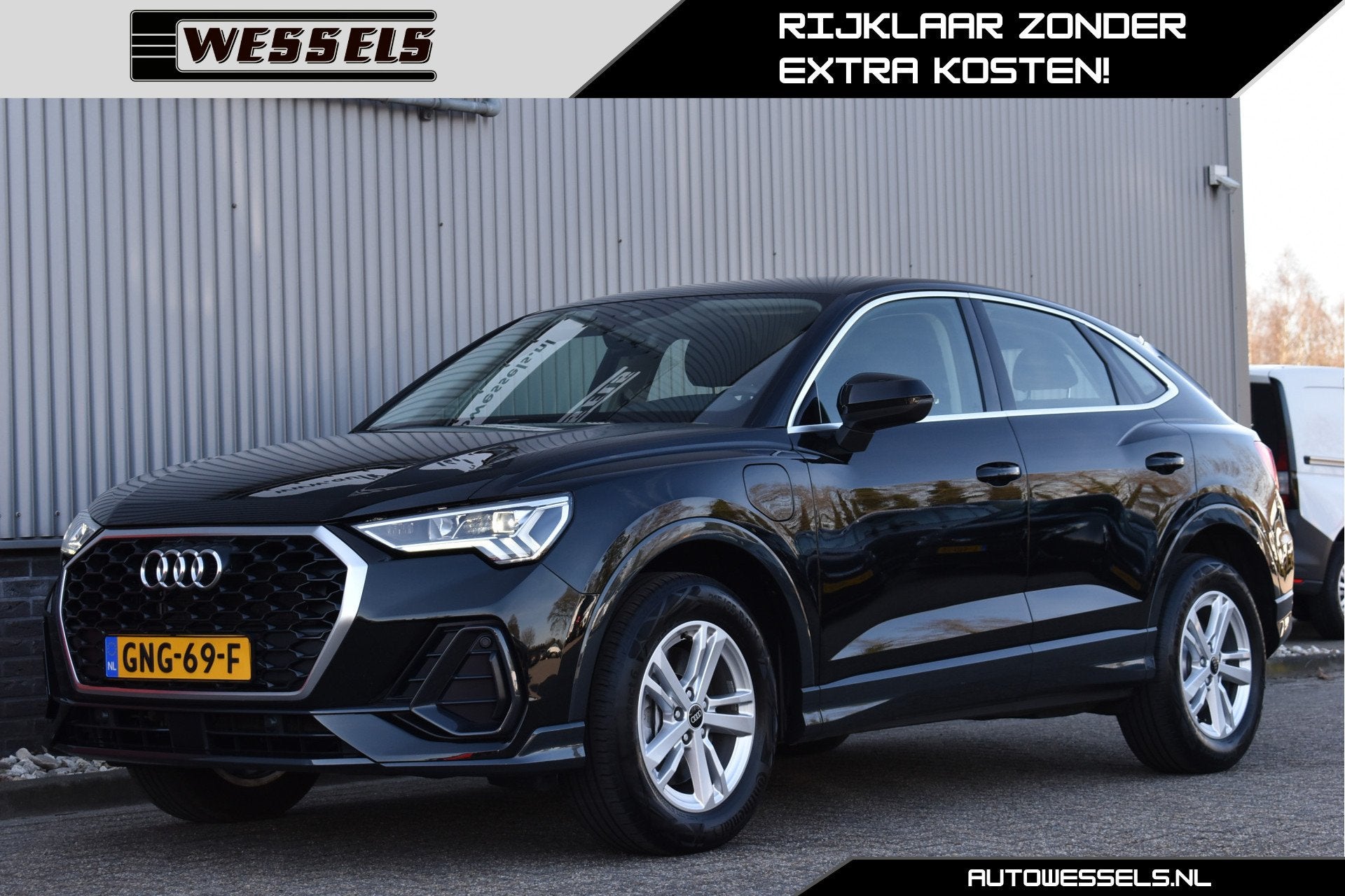 Audi Q3 Sportback 45 TFSI e Edition Virtual cockpit, Elek. t, Auto's, Stof, Gebruikt, Euro 6, 116 pk