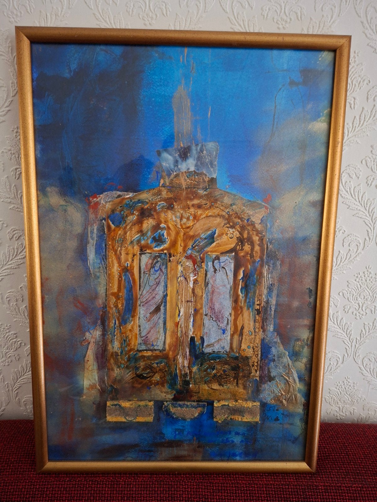 Abstract Kunstwerk - Gesigneerd 'R. Morella', Ophalen