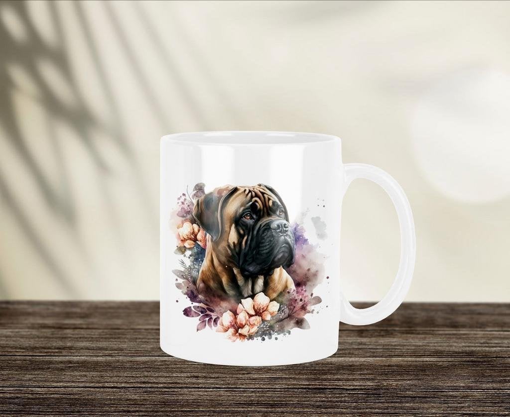 Bullmastiff Mok, Verzenden, Nieuw, Overige stijlen, Kop(pen) en/of Schotel(s)