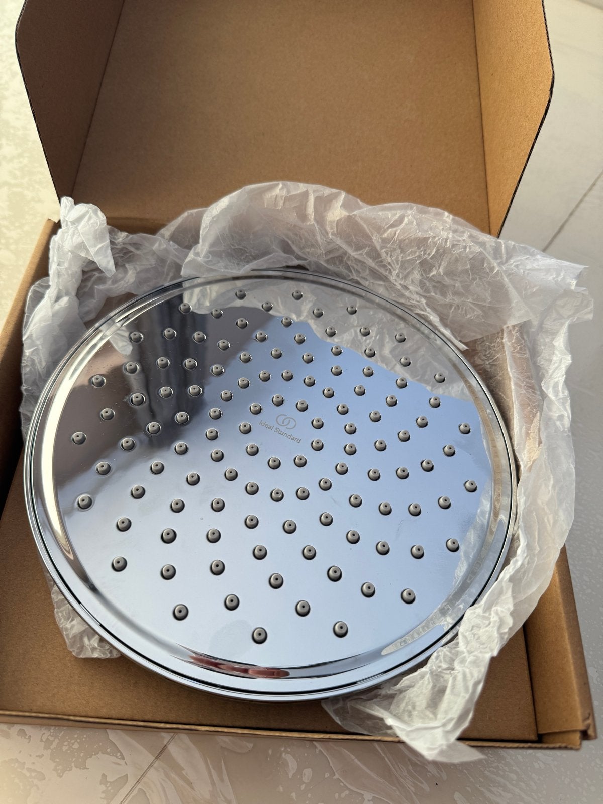 Ideal Standard regendoucheset Ø200mm, chroom, Ophalen of Verzenden, Nieuw, Chroom, Douche
