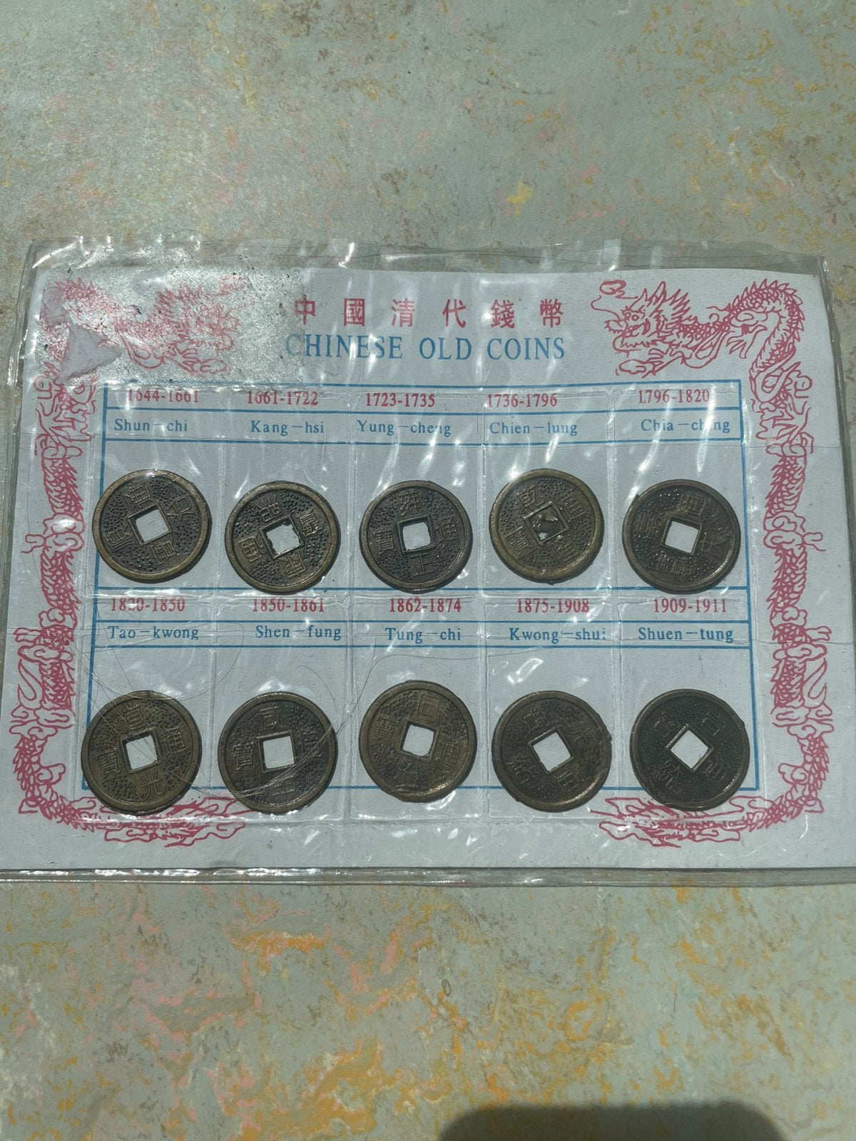 Oude chinese munten, Ophalen of Verzenden, Buitenland, Munten