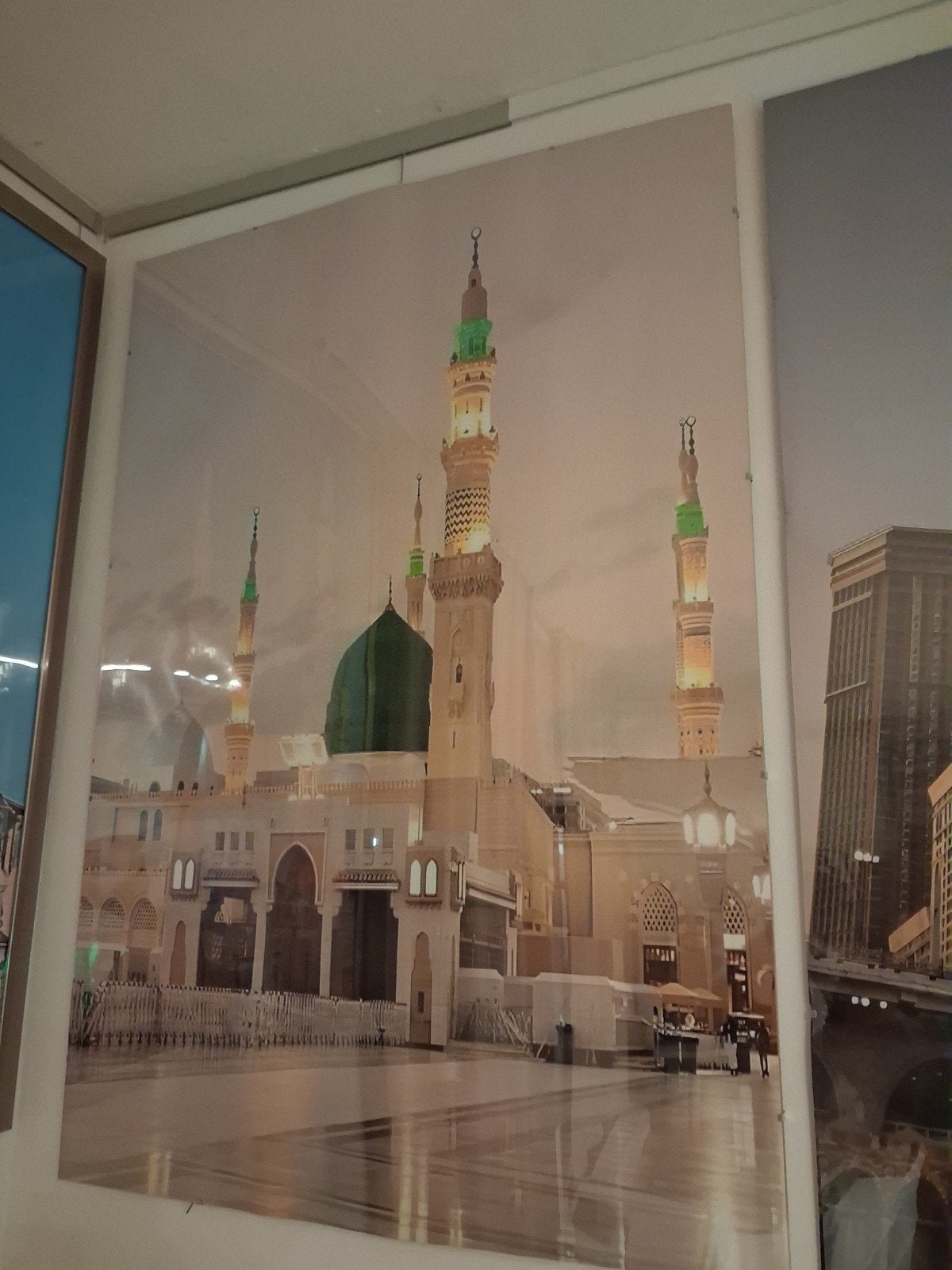 Mekka foto,s in plexa glas fotolijsten 70x100, Ophalen of Verzenden