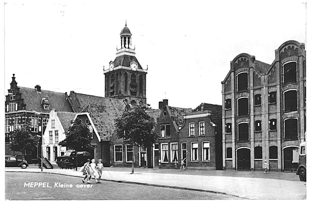 804481	Meppel	1966 Drenthe	Gelopen met Postzege, Verzamelen, Ophalen of Verzenden, 1960 tot 1980, Gelopen, Drenthe