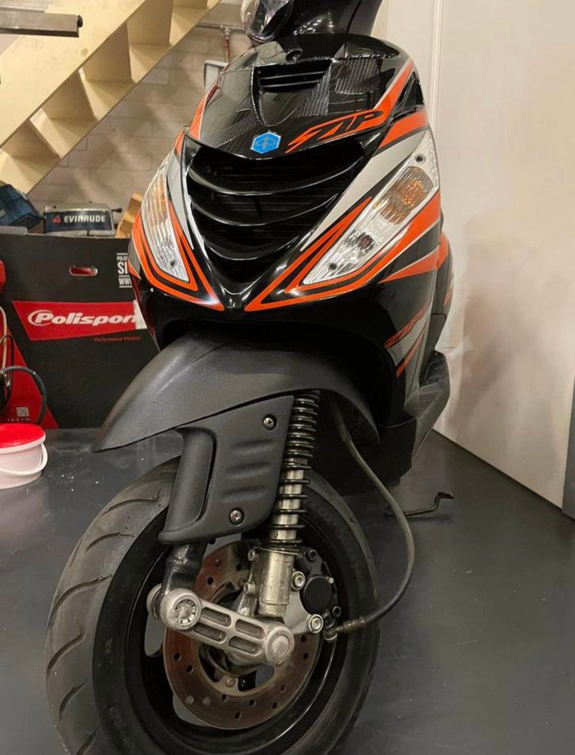 ORIG. ZIP SP H2O TE RUIL, Fietsen en Brommers, Scooters | Piaggio, Ophalen, Gebruikt, Maximaal 45 km/u, Zip