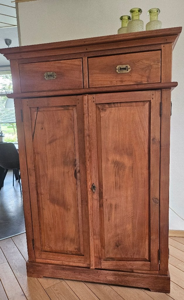 Teak hout kast, Huis en Inrichting, Kasten | Buffetkasten, Ophalen, Gebruikt, Teakhout, 150 tot 200 cm