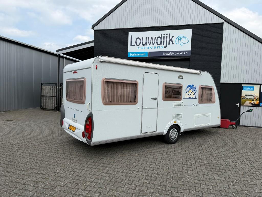 KNAUS Azur 500 EU ’04 (Enkele Bedden, Mover), Rondzit, 2 aparte bedden, 7 tot 8 meter, Bedrijf