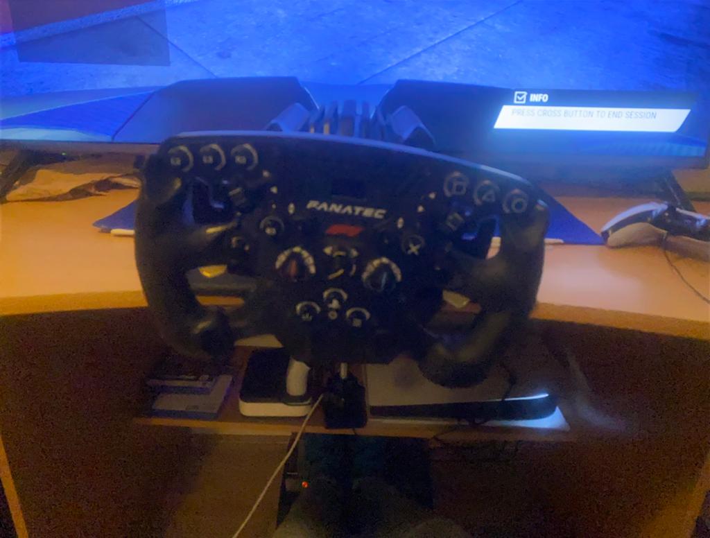 Fanatec dd set met v3 pedalen, tafelsteun, podium flippers, Ophalen of Verzenden