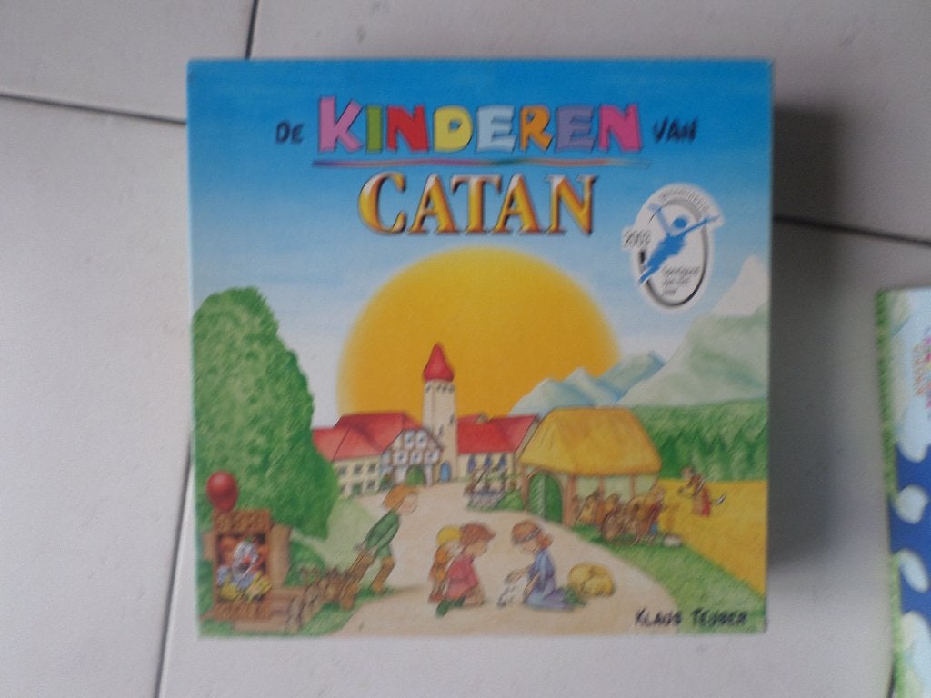 Bordspel DE KINDEREN van CATAN, Hobby en Vrije tijd, Gezelschapsspellen | Bordspellen, Ophalen of Verzenden, Gebruikt