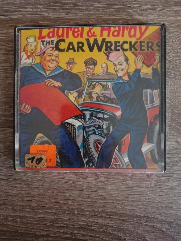Super 8 mm film: Laurel & Hardy - The Car Wreckers, Ophalen of Verzenden, 8mm film