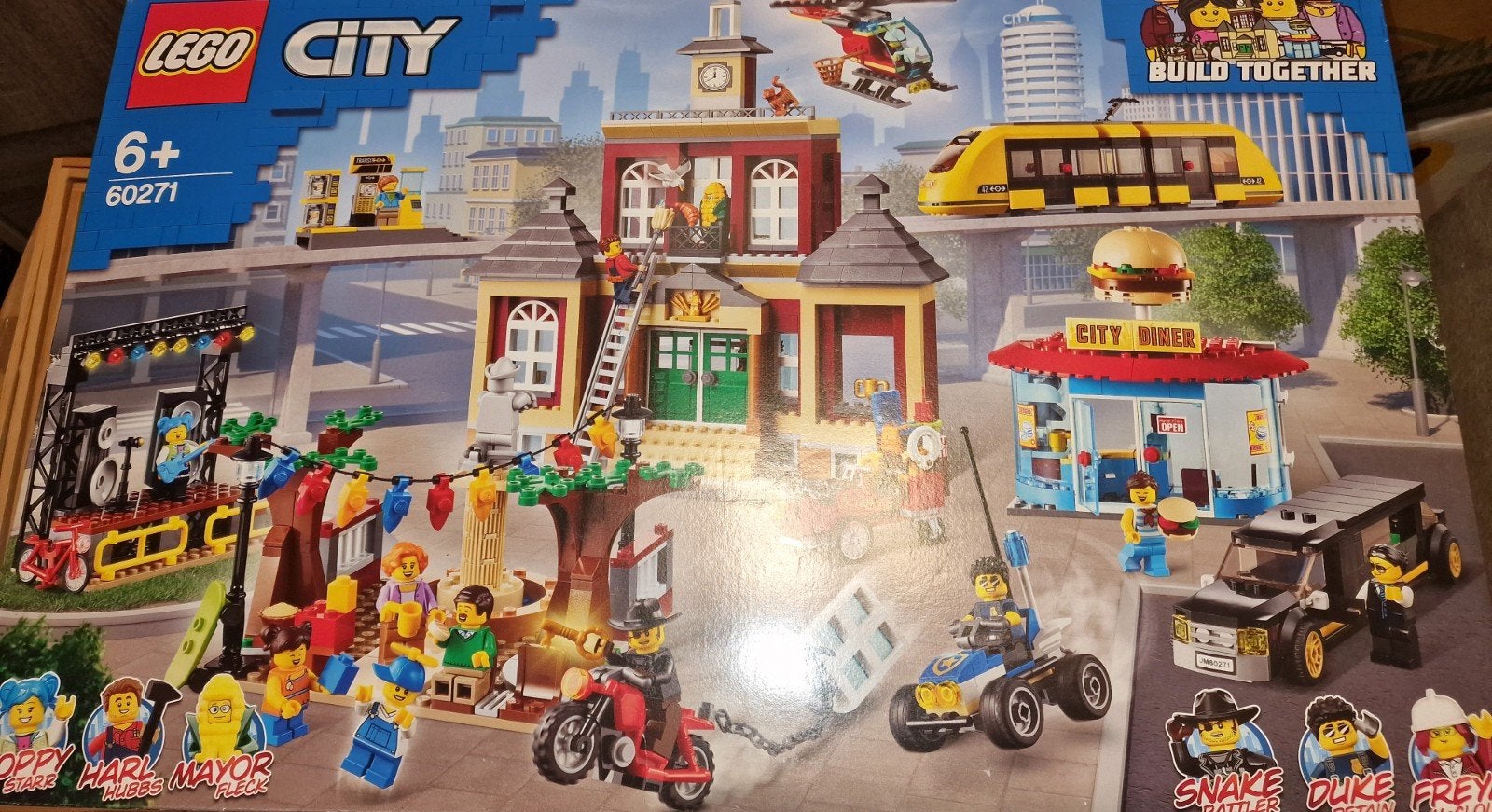 LEGO City Hoofdplein 60271, Kinderen en Baby's, City, Lego, Nieuw, Ophalen of Verzenden