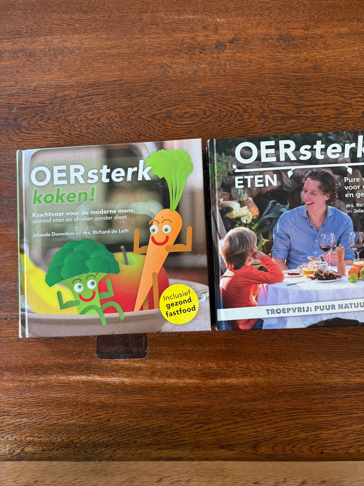 Richard de Leth- OERsterk koken! En OERsterk eten hardcover, Boeken, Ophalen of Verzenden, Zo goed als nieuw