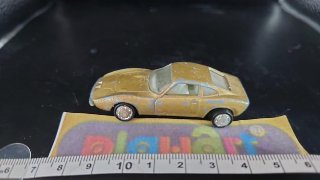 Playart Hong Kong Opel GT - Vintage Speelgoedauto, Hobby en Vrije tijd, Modelauto's | 1:87, Ophalen of Verzenden, Gebruikt, Auto