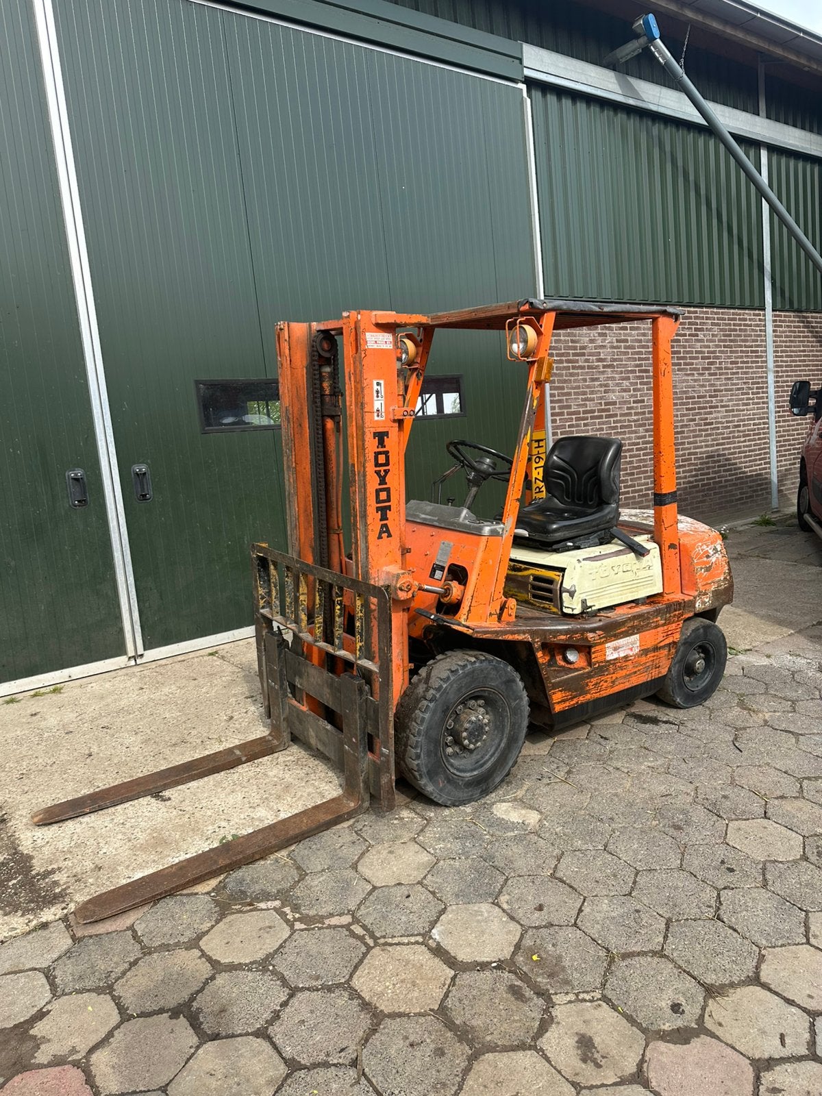 Toyota 2,5 tons diesel heftruck, 2000 tot 3000 kg, Ophalen, Diesel, Heftruck