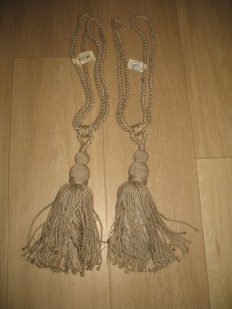 Embrasse Gordijnkwasten Grijs / Lichte kleur Niet gebruikt, Ophalen of Verzenden, Nieuw, Grijs