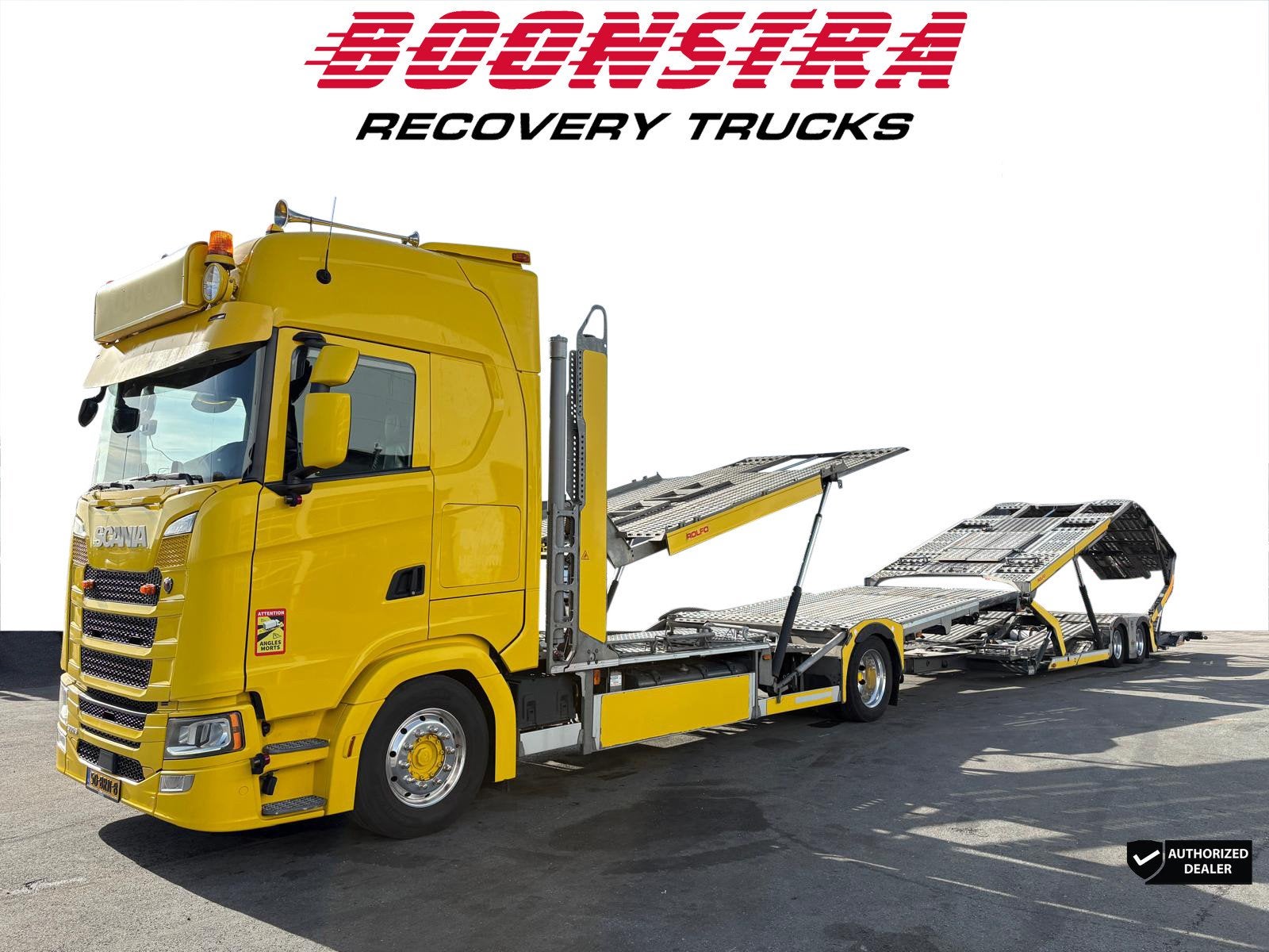 Scania 500S Rolfo Power C2S1 + Rolfo Power 4 2x Winch 7 Car, Auto's, Automaat, Dealer onderhouden, Achterwielaandrijving, Scania