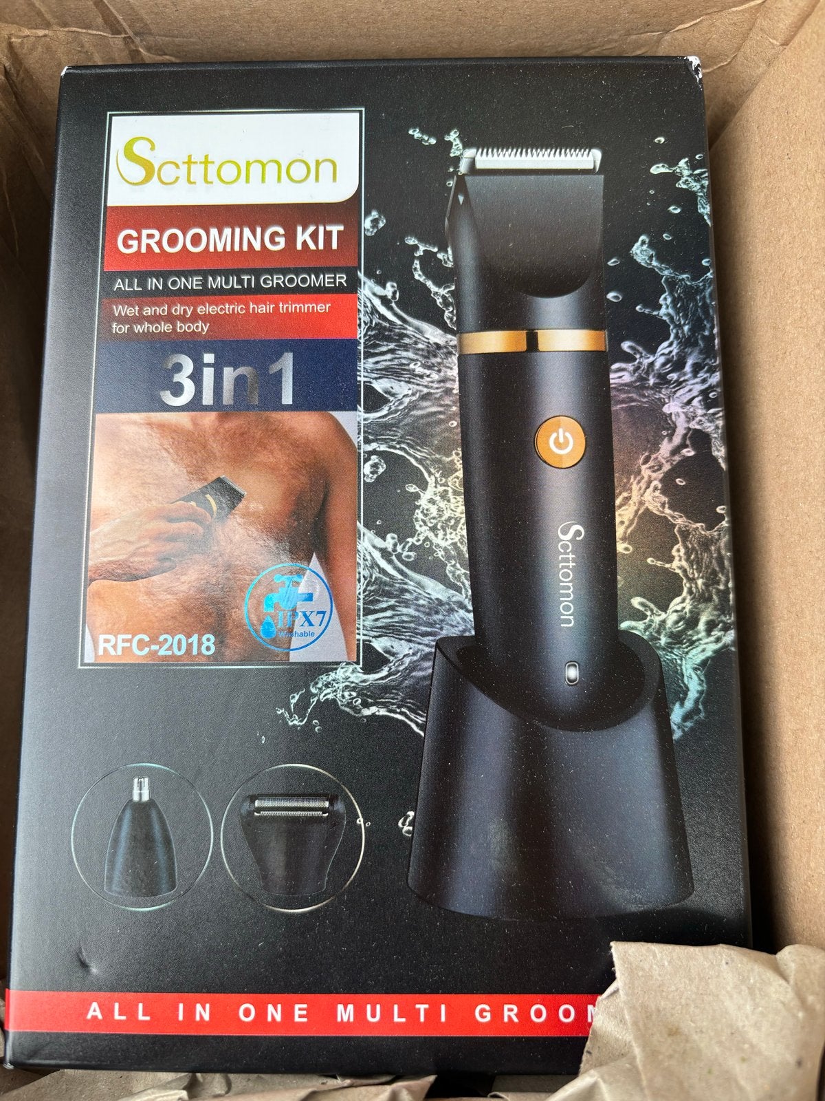 Nieuw Scttomon 3-in-1 All-in-One Multi Groomer RFC-2018, Ophalen of Verzenden, Nieuw