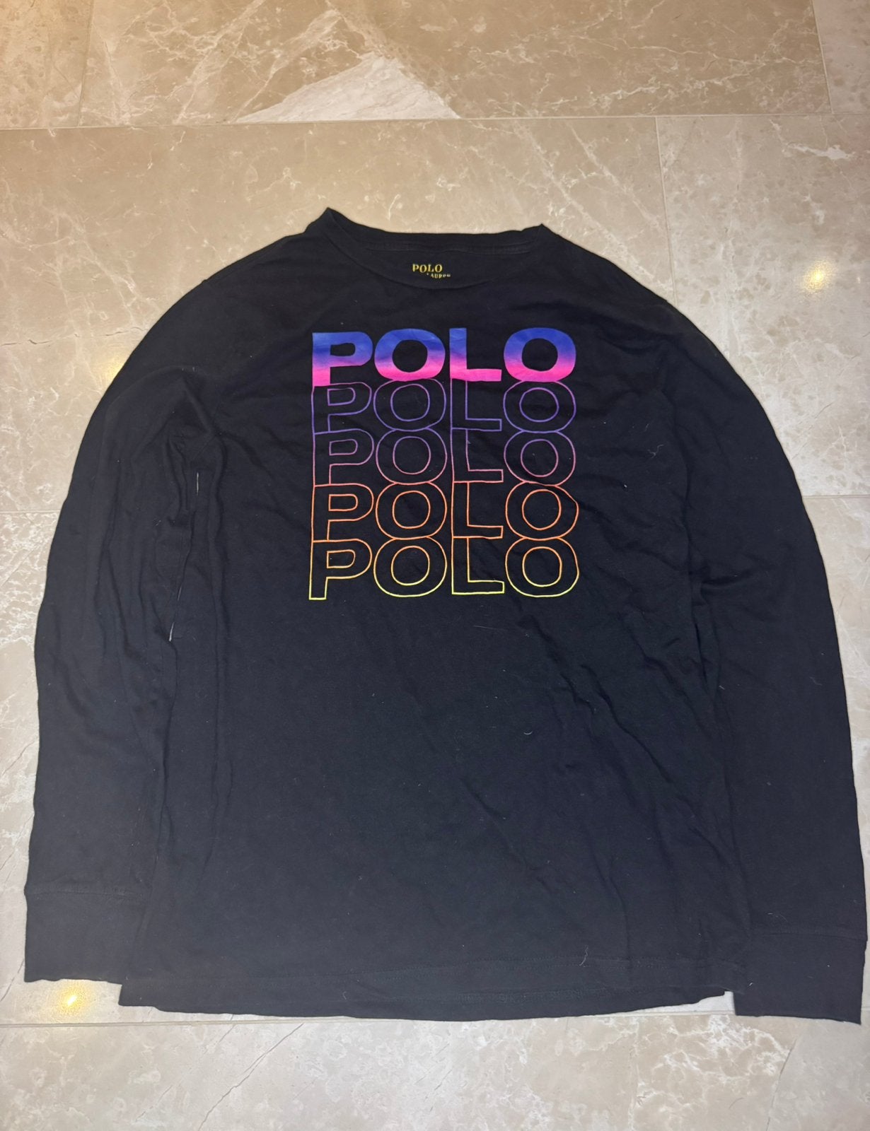 Ralph Lauren Trui, Ophalen of Verzenden, Zo goed als nieuw, Maat 56/58 (XL), Zwart