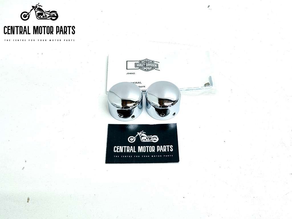 Chromen Voorste as covers Softail-V-Rod 2002-2010, Niet ingevuld, Niet ingevuld, Nieuw, Ophalen of Verzenden