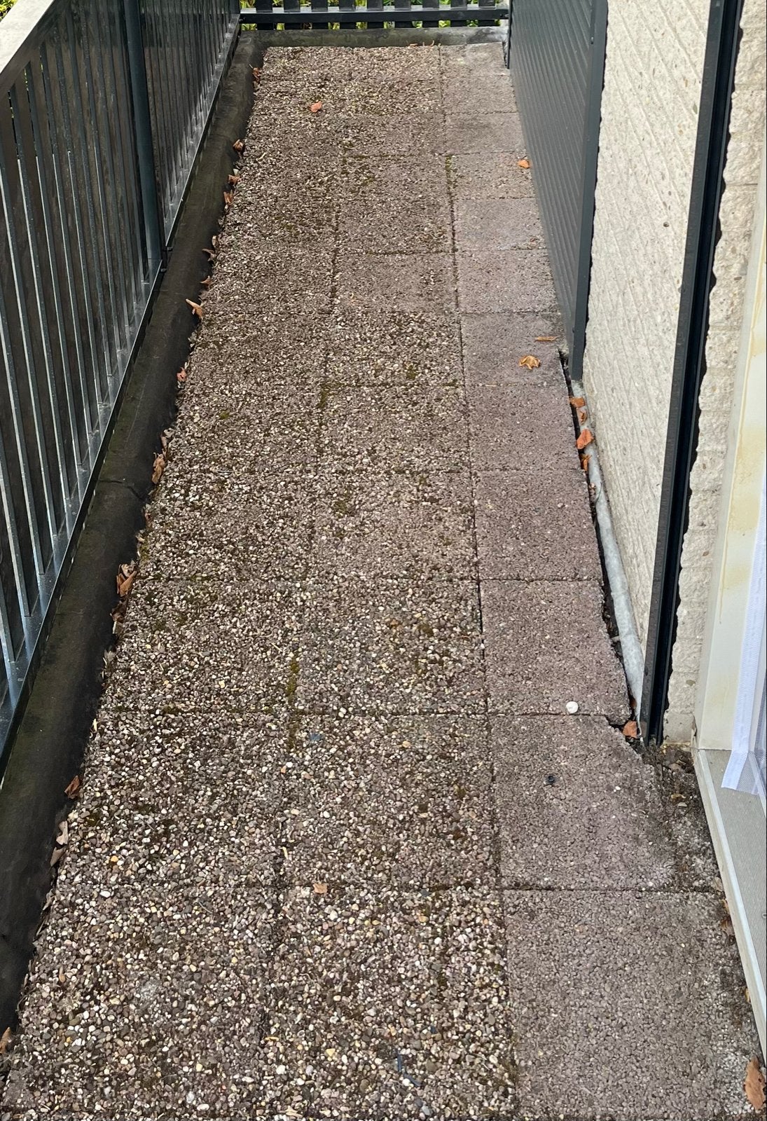Roodbruine balkontegels, ca. 4 m2, Tuin en Terras, Ophalen, Gebruikt, Minder dan 5 m², Beton
