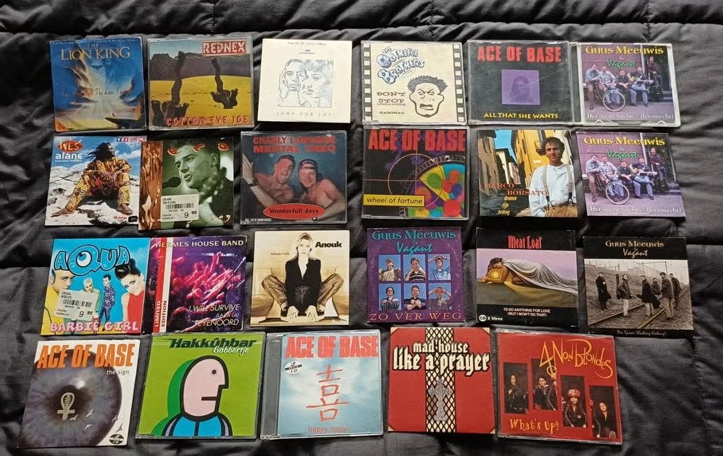 Vele CD-singels - Ace of Base - Meatloaf - Guus Meeuwis, Cd's en Dvd's, Cd Singles, 6 singles of meer, Ophalen of Verzenden, Zo goed als nieuw