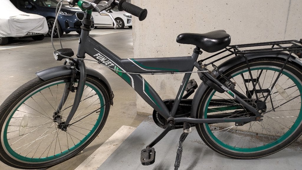 kinderfiets, Ophalen, Gebruikt, Terugtraprem, 20 inch of meer