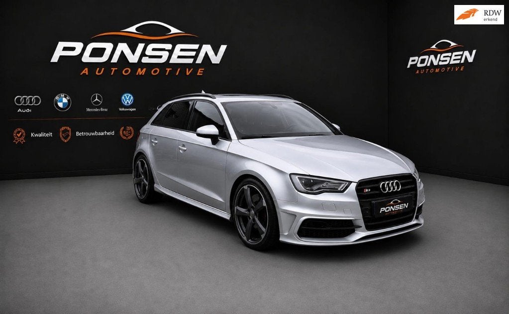 Audi s3 Sportback 2.0 TFSI S3 quattro Pro Line Plus, Auto's, Audi, Bedrijf, Te koop, S3, 4x4, ABS, Airbags, Airconditioning, Alarm