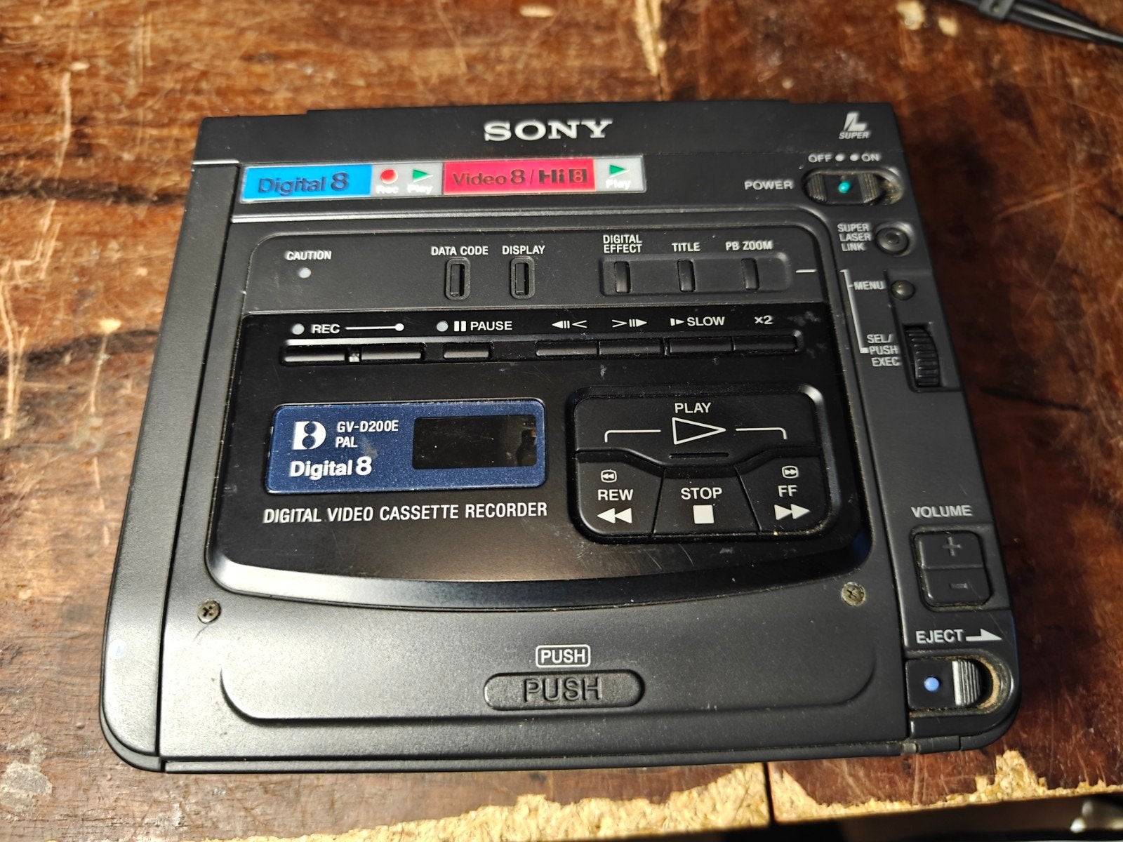 Sony GV-D200E Digital8 / Hi8 / Video8 videorecorder, Audio, Tv en Foto, Ophalen of Verzenden