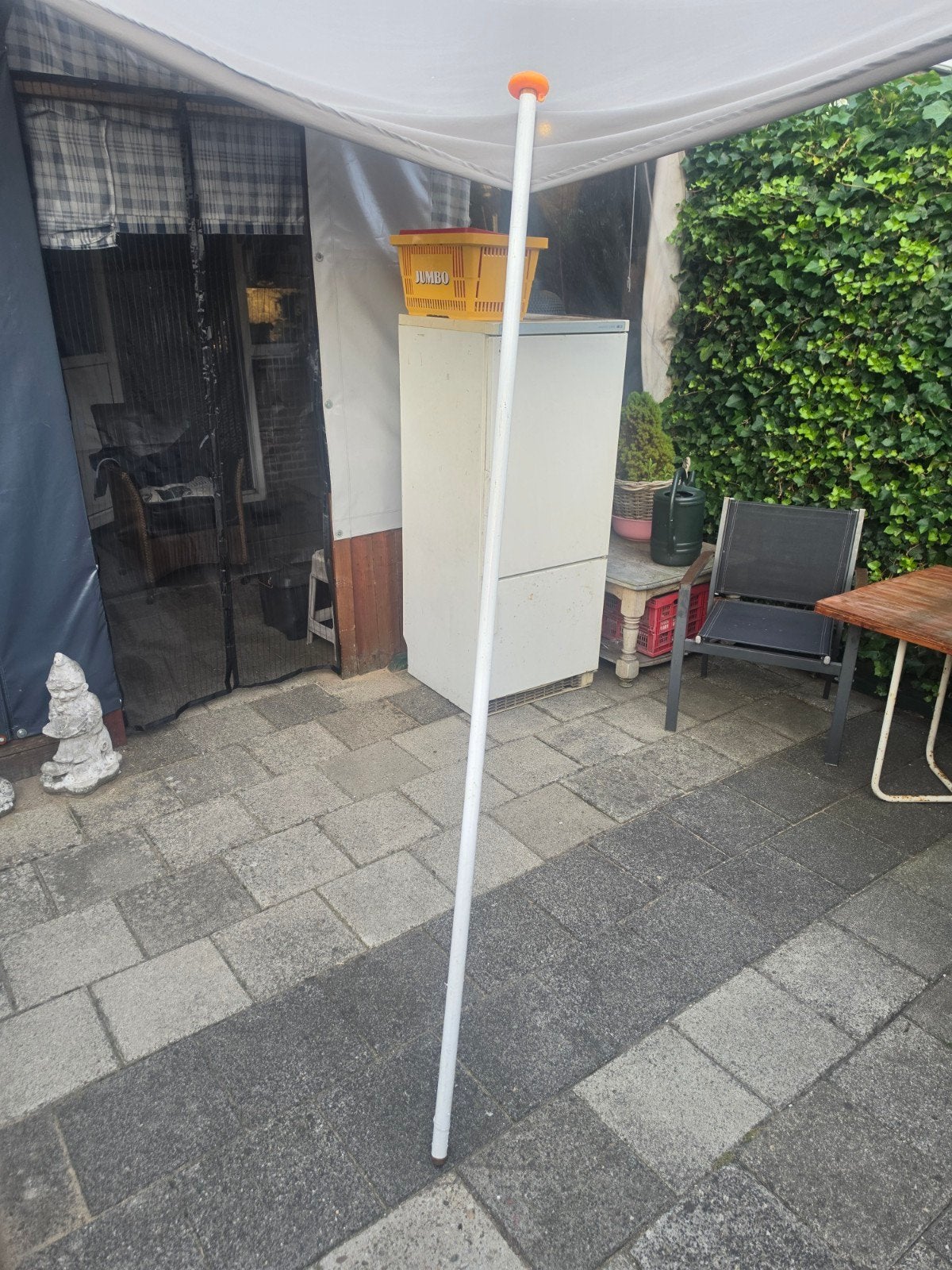 Vlaggestok compleet zie foto,s er van., Diversen, Vlaggen en Wimpels, Ophalen